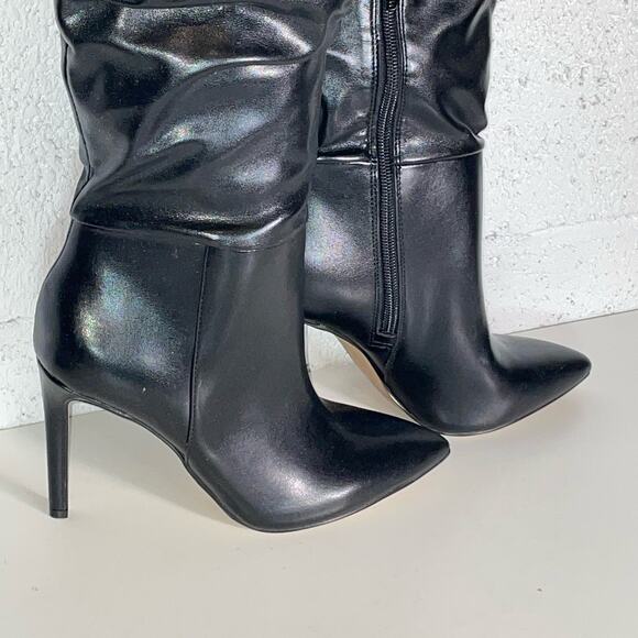 Inc Womens Black Slouch Iyonna Pointed Toe Stiletto Dress Boots 5.5 M - Picture 13 of 16